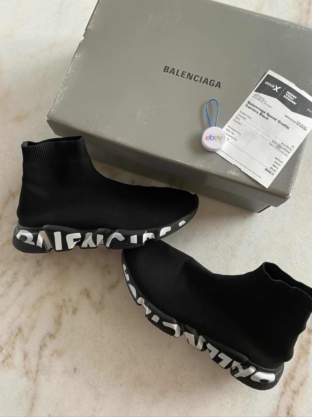Balenciaga speed trainer graffiti - Picture 4 of 9